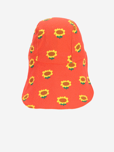 Sunflower all over swim cap