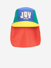 Joy color block swim cap