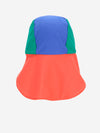 Joy color block swim cap