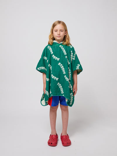 Wavy Bobo Choses all over terry towel poncho