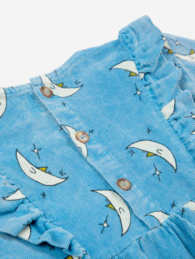 Baby Beneath The Moon all over micro corduroy dress