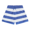 CUT OFF JOG SHORT STRIPED