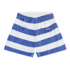 CUT OFF JOG SHORT STRIPED