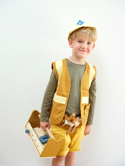 Dress-up Builder set - Ochre-Pale Yellow