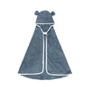 Hooded Baby Towel - Bear - Blue Spruce