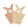 Bath Mitts - Bunny - 2 pack - Old Rose