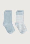 Ribbed Socks GOTS | 2-pack