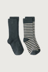 Ribbed Socks GOTS | 2-pack