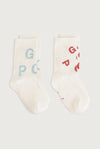 POP Ribbed Socks GOTS | 2-pack