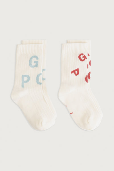 POP Ribbed Socks GOTS | 2-pack