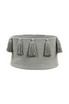 Basket Tassels Light Grey