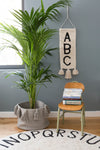 Basket Tassels Light Grey