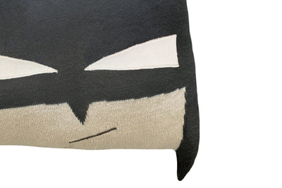 Knitted cushion BatBoy