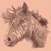 WILD HORSE Print T-Shirt