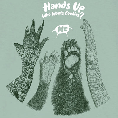 HANDS UP Print T-Shirt