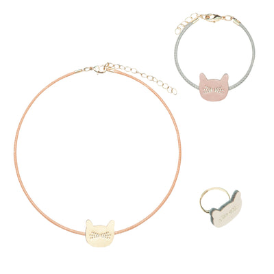 CUTE CAT JEWELLERY SET