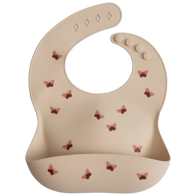 Silicone Bib Butterflies