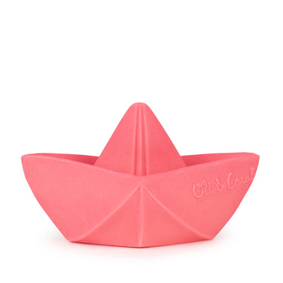 Origami Boat Pink