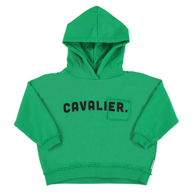 Hoodie "cavalier" print