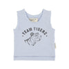 sleeveless t-shirt tiger print