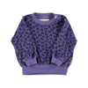 Terry cotton sweatshirt animal print