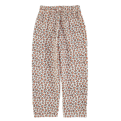 trousers| ecru animal print