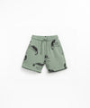 PRINTED FLEECE SHORTS