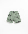 PRINTED FLEECE SHORTS