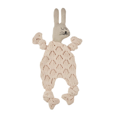 Rabbit Comforter: Pink Textured