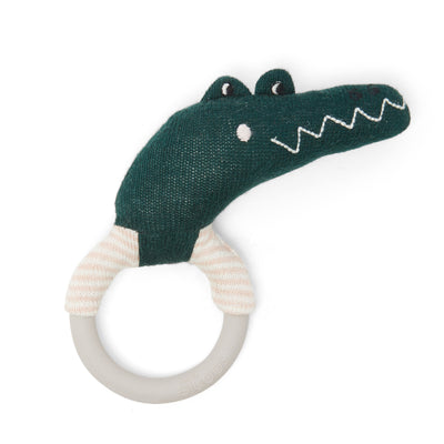 Crocodile Teething Rattle