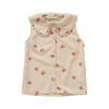 Girls blouse apple print