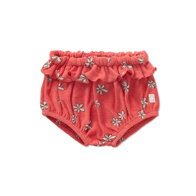 Ruffle bloomer daisies print