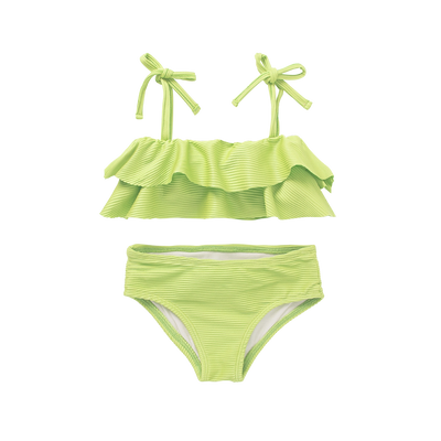 Ruffle bikini citrus