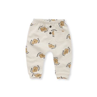 Baby sweatpants cookies print