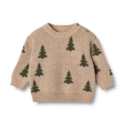 Jacquard Pullover Tree